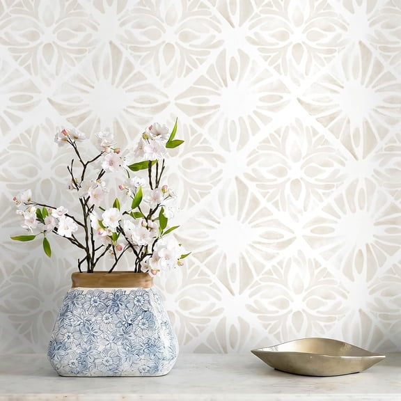 Bohemian style wallpaper neutral paste wallpaper 78.7