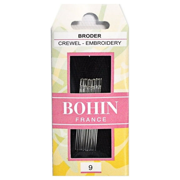 Bohin France Crewel Embroidery Needles Sizes 9