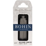 BOHIN Common Sharps Big Eye Hand Sewing Needle Assorted Sizes 3/9