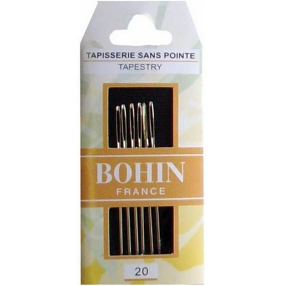 Bohin Tapestry Hand Needles-Size 20 6/Pkg