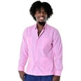 thumbnail image 1 of Bohio Mens Cuban Guayabera Shirt Long Sleeves w/Traditional 4 Pocket, 1 of 16