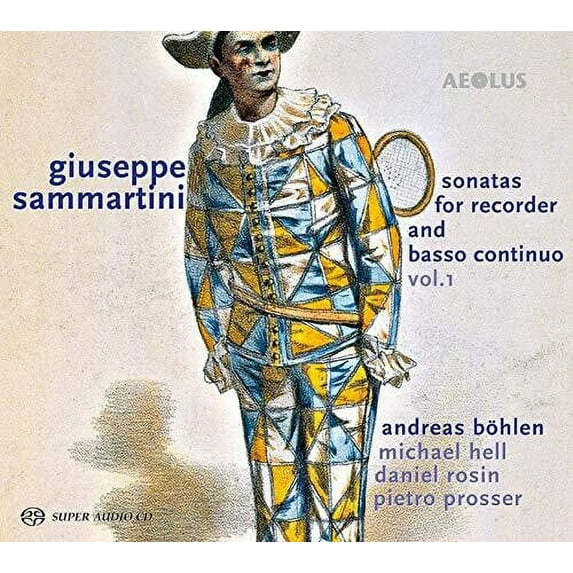 Bohlen Hell Rosin Prosser - Sonatas for Recorder 1 - Music & Performance - SACD