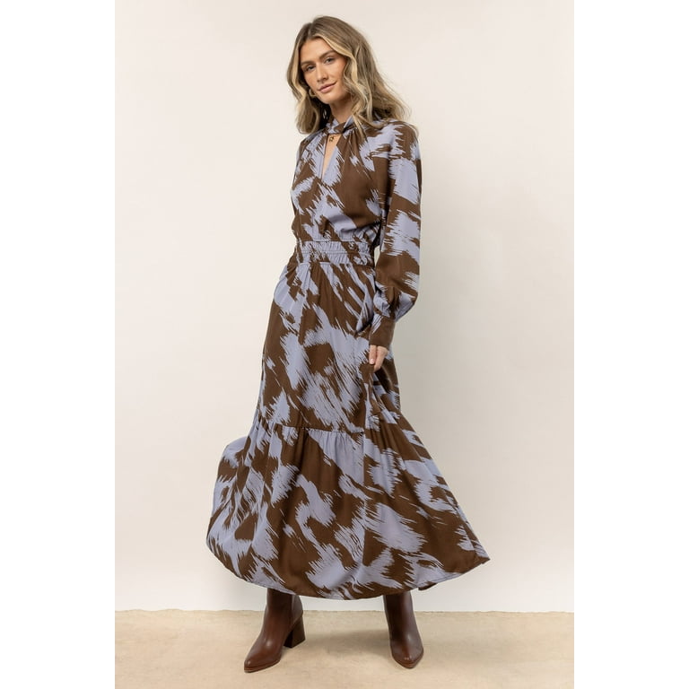 Bohme Plus Women s Veronica Maxi Dress in Lilac XXL Walmart