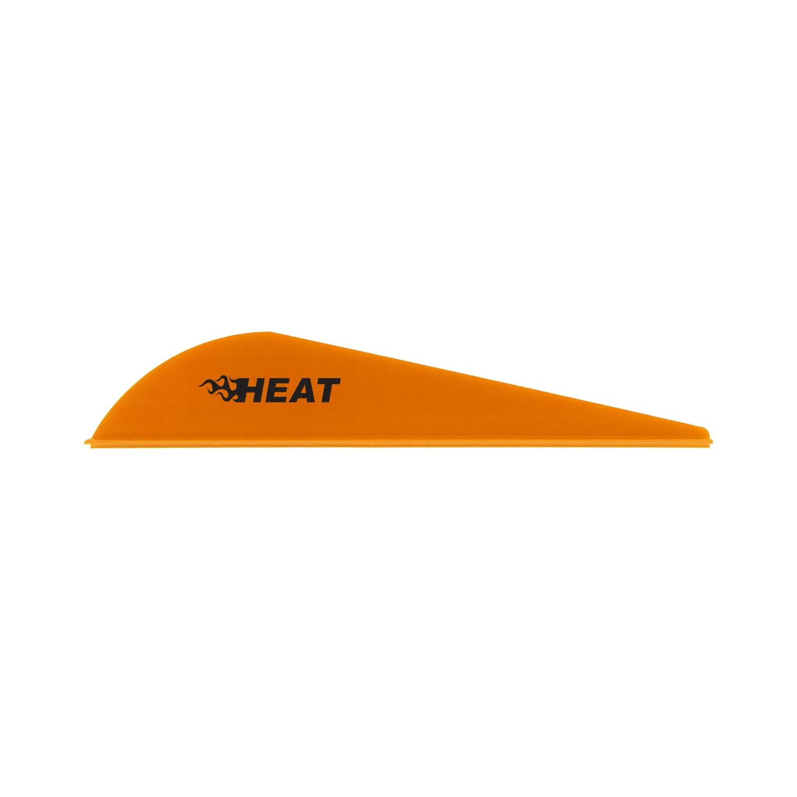 Bohning Heat Vanes 2.5 Neon-Orange - Niedrige Bogenfahnen Für Jagd & 3D