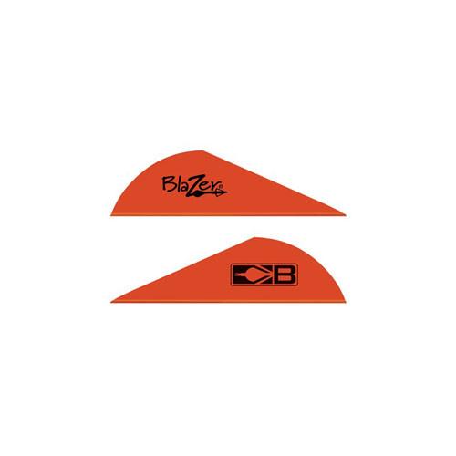 Bohning Blazer X2 Archery Vanes - 100 Pack, Neon Red, For Target Shooting Accuracy 1 thumbnail image