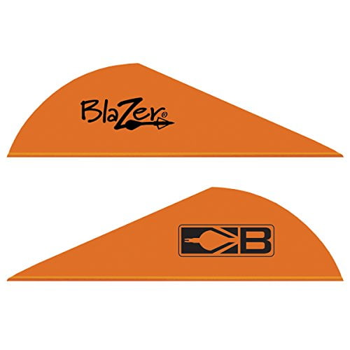 Bohning Blazer Vane Arrow Fletching 2" Neon Orange 36PK