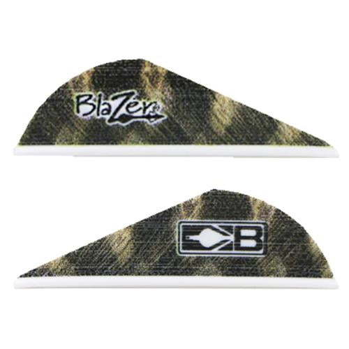 Bohning Blazer Vanes Barred Feather 100 pk. Model: 10832BF