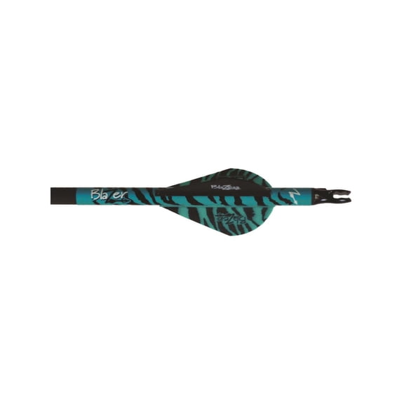 Bohning Blazer Vanes Teal Tiger 36 Pk.