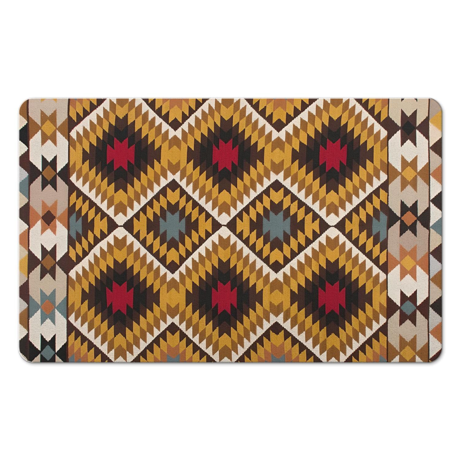 Boho 20x32 inch Bathroom Rug Runner - Enjoy the Softness and Absorbency ...