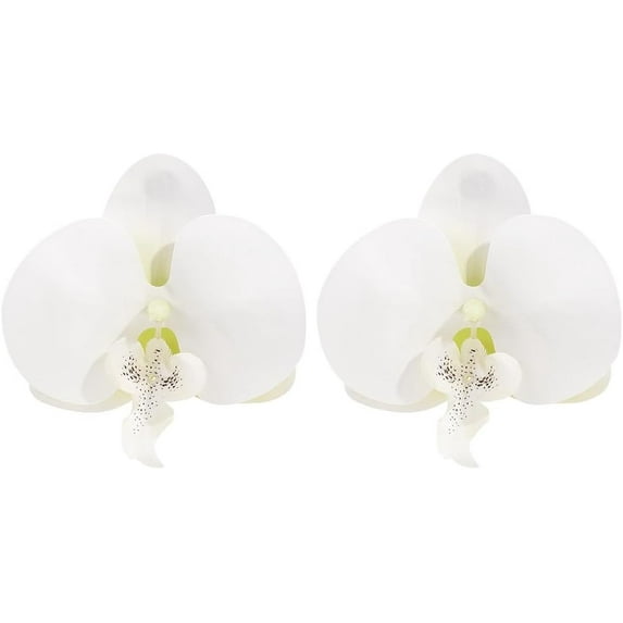 Boho 3D Flower Dangle Earrings for Women Exaggerated Large Butterfly Orchid Floral Statement Charms Drop Lightweight Elegant Dangling Wedding Birthday Beach Jewelry Gifts