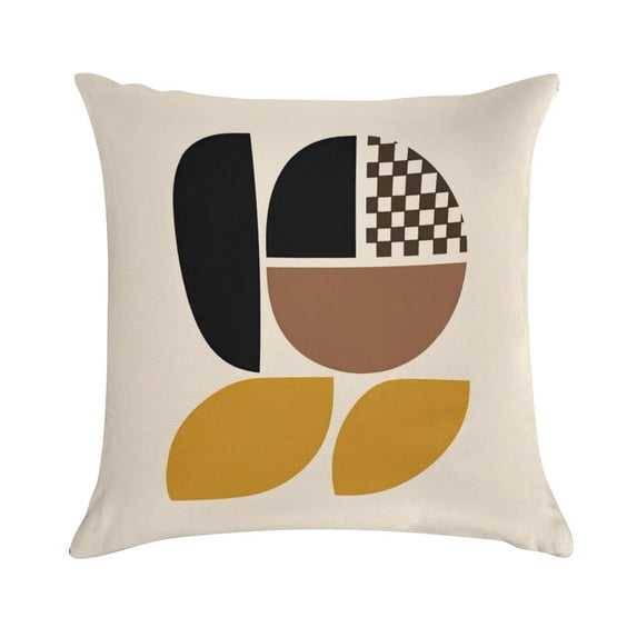 Boho Abstract Art Pillow Covers,Boho Abstract Art Throw Pillow Covers 24"×24" ,Living Room Sofa Couch Pillow Covers,Decorative Pillow Covers