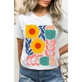 thumbnail image 1 of Boho Abstract Floral Graphic T Shirts, 1 of 11