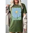 thumbnail image 1 of Boho Abstract Floral Graphic T Shirts, 1 of 11