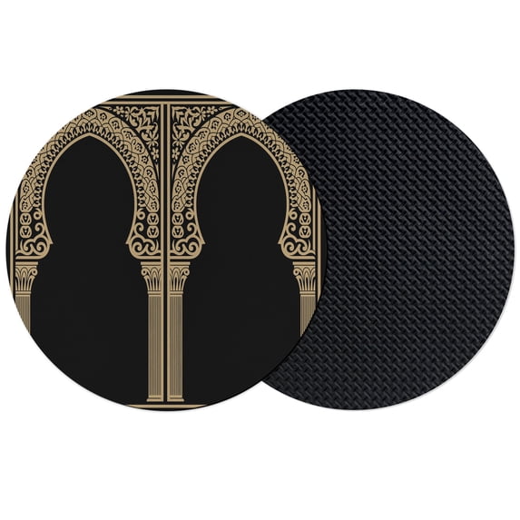 Boho Archway Coasters Set of 2, Absorbent Coasters for Drinks ...