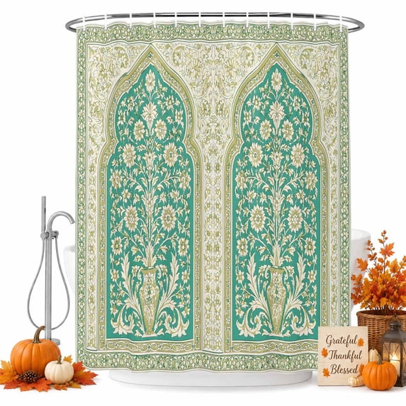 Boho Archway Shower Curtain, Waterproof Shower Curtains for Bathroom ...