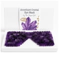 thumbnail image 1 of Boho Aromatic This Hippie Girl Amethyst Eye Mask – Natural Crystal Facial Mask for Puffiness, Dark Circles & Tension Relief. Cooling Spa Stone for Relaxation, Skincare & Beauty Routine, 1 of 7