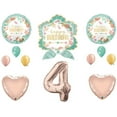 thumbnail image 1 of Boho Arrow 4th Birthday Party Balloons Decoration Supplies Fourth Rose Gold Chic, 1 of 1