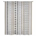thumbnail image 1 of Boho Aztec Sheer Curtains 72 Inches Long, Ethnic Brown Strips Geometric Tribal Rustic Light Filering Curtains, Breathable Simi Curtain Privacy Drapes for Living Room Bedroom Window Treatment, 1 of 9