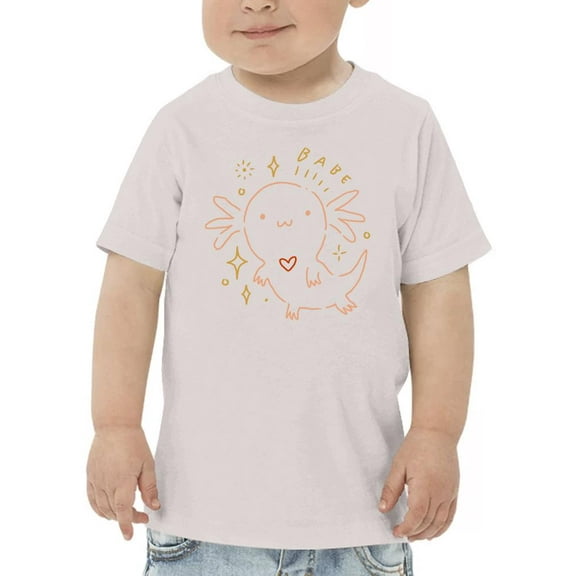 Boho Baby Axolotl T-Shirt Toddler -Image by Shutterstock, 3 Toddler