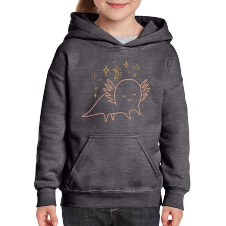 Boho Baby Magic Axolotl Hoodie Juniors -Image by Shutterstock, Large