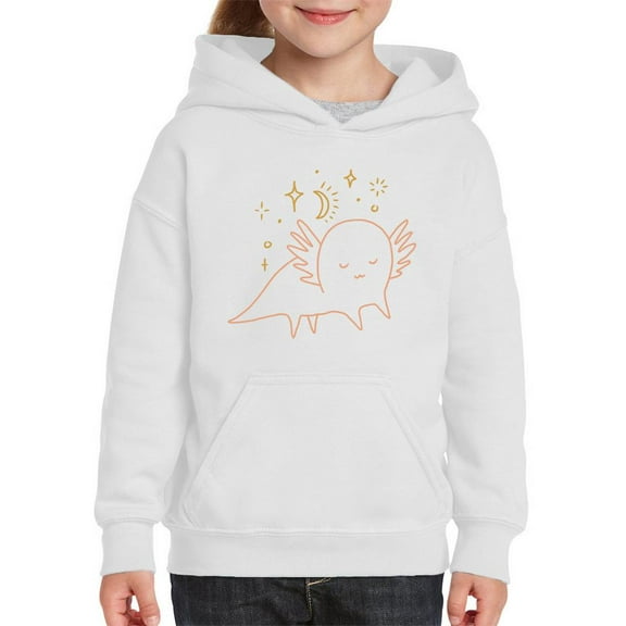 Boho Baby Magic Axolotl Hoodie Juniors -Image by Shutterstock,  Small