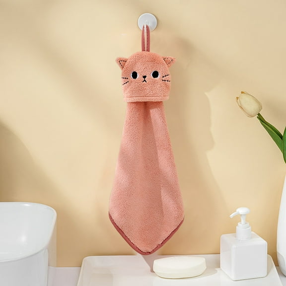 Boho Bathroom Hand Towels Towels Small, Halloween Kitchen Towels Cute Hand Towels, Hand Towels for Kitchen Kids Hand Towels (Hot Pink)