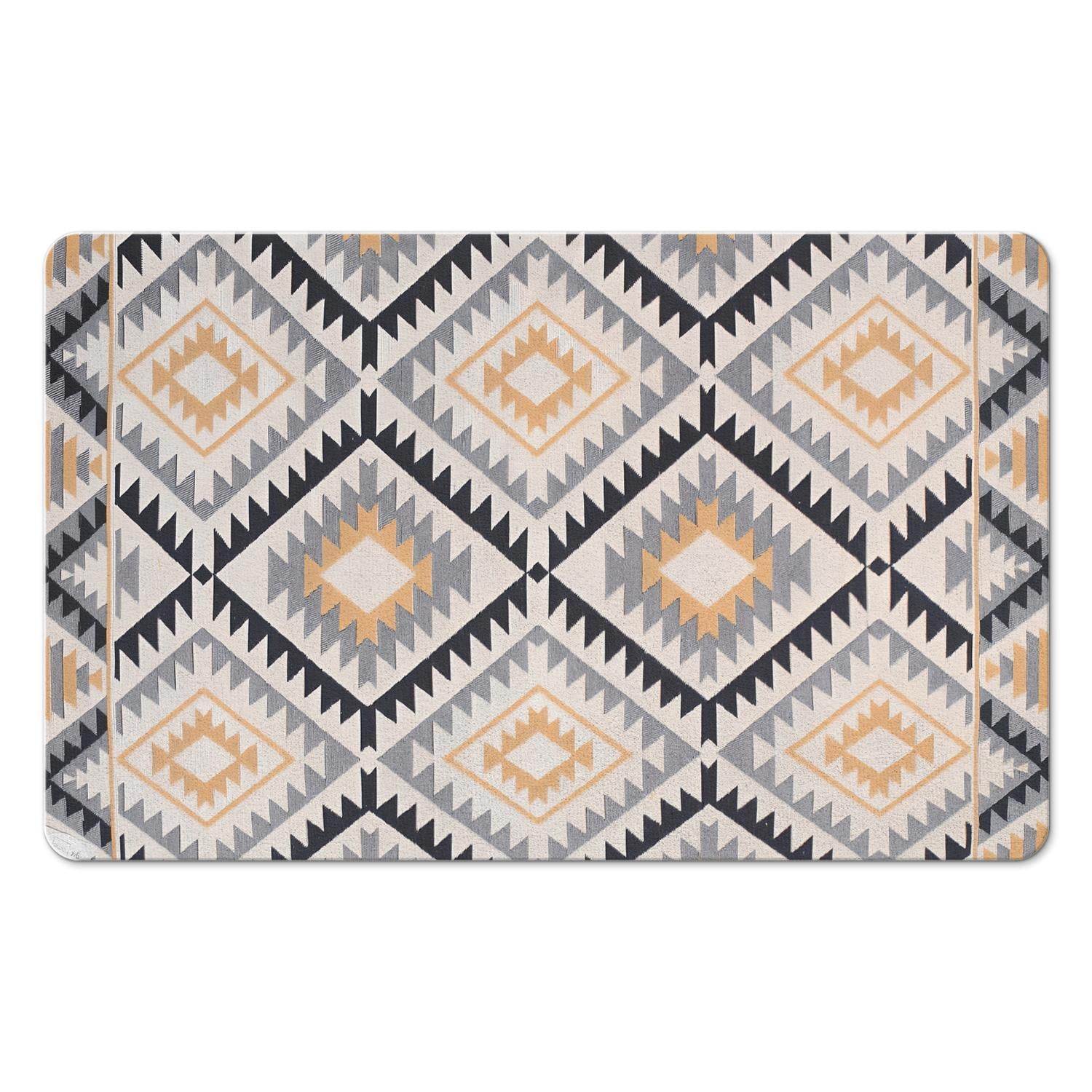 Boho Bathroom Rug Runner 20x32 inch Long Bath Mat for Bathroom Bedroom ...