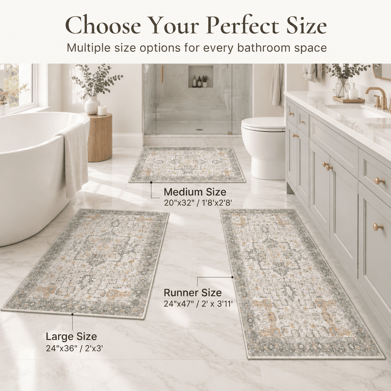 Boho Bathroom Rugs 47