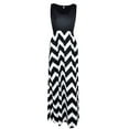thumbnail image 1 of Boho Beach Dress Womens Wave Striped Plus Size Casual LooseStrappy Top Summer Party Cocktail Long Maxi Dresses, 1 of 5