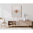 Boho Insect Boho Bee Poster, Minimalist Honeybee Insect, Modern Living Room And ...