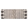 thumbnail image 1 of Boho Black and White Tribal Ethnic Pattern Kitchen Rug Mat,Kitchen Runner Rugs Non Skid Washable,Decorative Kitchen Floor Mats for Kitchen,Sink,Laundry,17"x47.2", 1 of 7