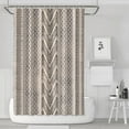 thumbnail image 1 of Boho Black and White Tribal Ethnic Pattern Shower Curtain 72"x72" ,Bathroom Decorative Shower Curtains Set with 12 Hooks,Modern Waterproof Washable Shower Curtain, 1 of 6