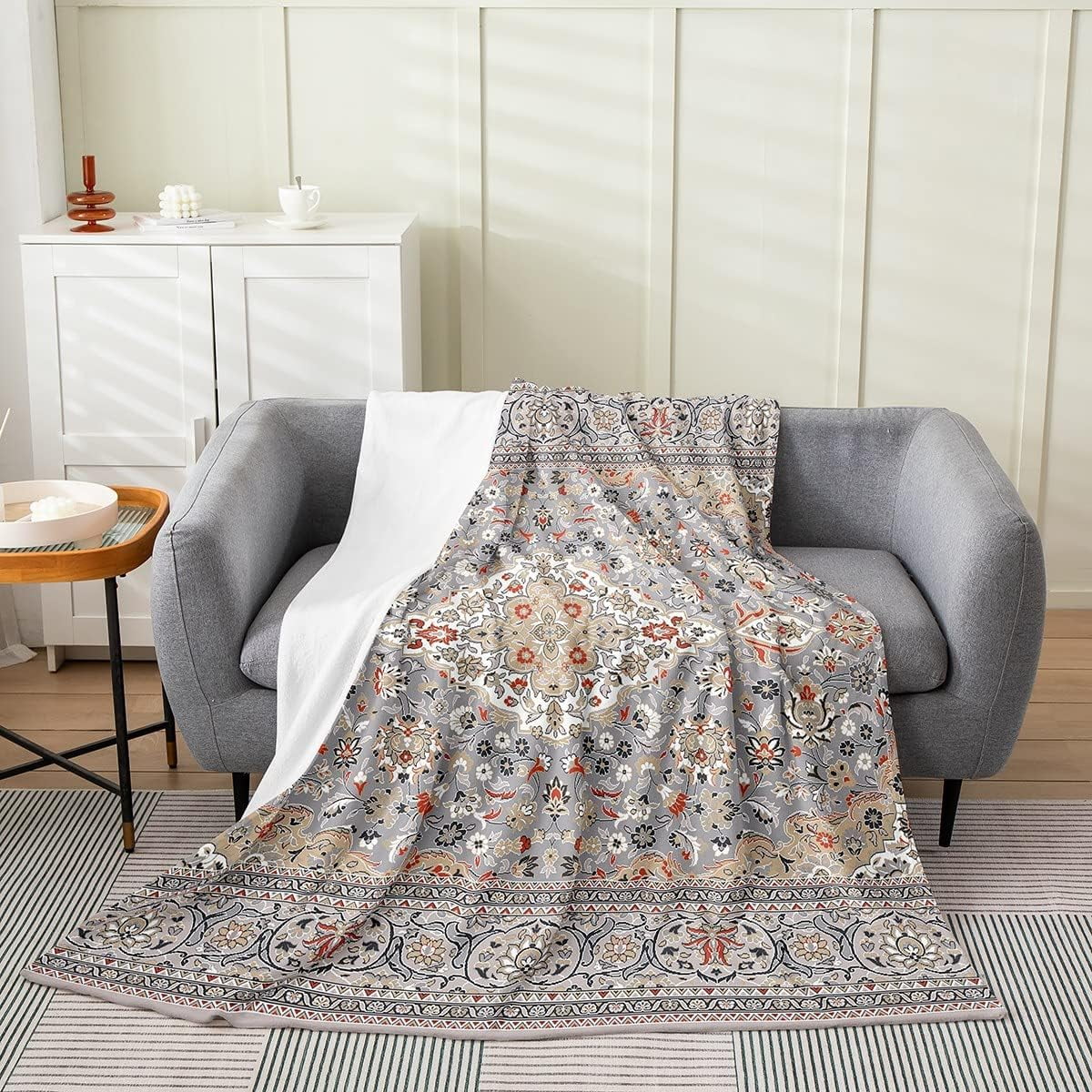 Sugar + Maple Tropical Boho Blanket