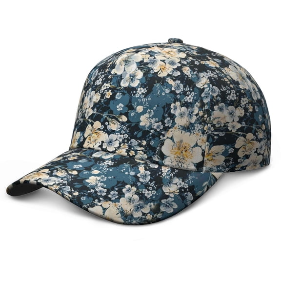 Boho Bloom Baseball Cap Adjustable Snapback