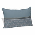 thumbnail image 1 of Boho Blue Flower Pillow Covers, Linen Long Throw Pillow Case, Abstract Bohemia Pesley Floral Holiday Pillow Protector Decorative Cushion Cover for Living Room/Bedroom 24" x 36", 1 of 8