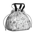 thumbnail image 1 of Boho Bohemia Flower Drawstring Lunch Bag Women - Drawstring Lunch Bag Insulated for Work Office - Stain-Resistant Large Lunchbags for Women with Multi-Pockets, 1 of 6