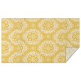 thumbnail image 1 of Boho Bohemia Flower Rectangle Tablecloth 60"x102",Waterproof Polyester Rectangle Table Cloth, Wipeable Spillproof Polyester Tablecloth for Dining, Camping, Indoor and Outdoor, 1 of 6