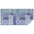 thumbnail image 1 of Boho Bohemia Flower Rectangle Tablecloth 60"x120",Waterproof Polyester Rectangle Table Cloth, Wipeable Spillproof Polyester Tablecloth for Dining, Camping, Indoor and Outdoor, 1 of 6