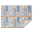 thumbnail image 1 of Boho Bohemia Flower Rectangle Tablecloth 60"x84",Waterproof Polyester Rectangle Table Cloth, Wipeable Spillproof Polyester Tablecloth for Dining, Camping, Indoor and Outdoor, 1 of 5
