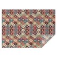thumbnail image 1 of Boho Bohemia Flower Rectangle Tablecloth 60"x84",Waterproof Polyester Rectangle Table Cloth, Wipeable Spillproof Polyester Tablecloth for Dining, Camping, Indoor and Outdoor, 1 of 5