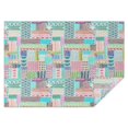 thumbnail image 1 of Boho Bohemia Flower Rectangle Tablecloth 60"x84",Waterproof Polyester Rectangle Table Cloth, Wipeable Spillproof Polyester Tablecloth for Dining, Camping, Indoor and Outdoor, 1 of 5