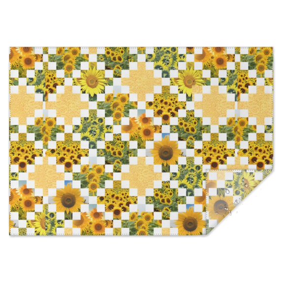 Boho Bohemia Flower Rectangle Tablecloth 60"x84",Waterproof Polyester Rectangle Table Cloth, Wipeable Spillproof Polyester Tablecloth for Dining, Camping, Indoor and Outdoor