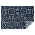 thumbnail image 1 of Boho Bohemia Flower Rectangle Tablecloth 60"x84",Waterproof Polyester Rectangle Table Cloth, Wipeable Spillproof Polyester Tablecloth for Dining, Camping, Indoor and Outdoor, 1 of 5