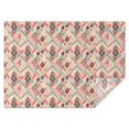 thumbnail image 1 of Boho Bohemia Flower Rectangle Tablecloth 60"x84",Waterproof Polyester Rectangle Table Cloth, Wipeable Spillproof Polyester Tablecloth for Dining, Camping, Indoor and Outdoor, 1 of 5