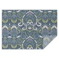 thumbnail image 1 of Boho Bohemia Flower Rectangle Tablecloth 60"x84",Waterproof Polyester Rectangle Table Cloth, Wipeable Spillproof Polyester Tablecloth for Dining, Camping, Indoor and Outdoor, 1 of 5
