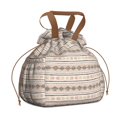 thumbnail image 1 of Boho Bohemia Geometric Line Art Drawstring Lunch Bag Women - Drawstring Lunch Bag Insulated for Work Office - Stain-Resistant Large Lunchbags for Women with Multi-Pockets, 1 of 6