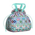 thumbnail image 1 of Boho Bohemia Geometric Line Art Drawstring Lunch Bag Women - Drawstring Lunch Bag Insulated for Work Office - Stain-Resistant Large Lunchbags for Women with Multi-Pockets, 1 of 6