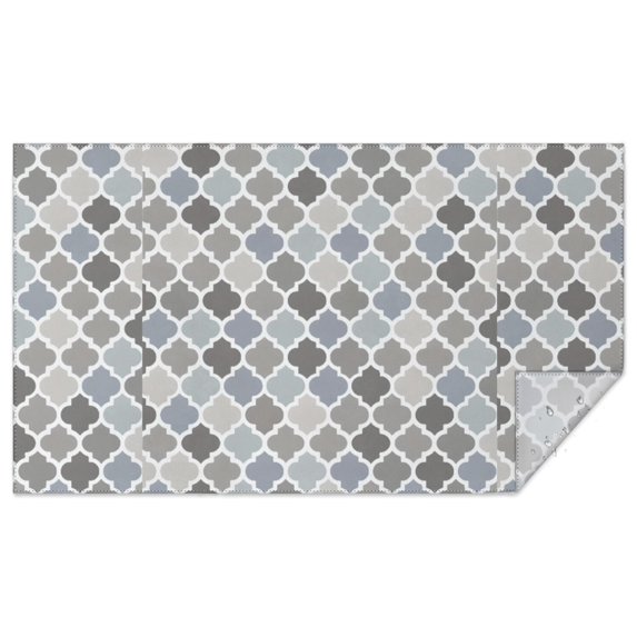 Boho Bohemia Geometric Line Art Rectangle Tablecloth 60"x102",Waterproof Polyester Rectangle Table Cloth, Wipeable Spillproof Polyester Tablecloth for Dining, Camping, Indoor and Outdoor