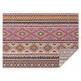 thumbnail image 1 of Boho Bohemia Geometric Line Art Rectangle Tablecloth 60"x84",Waterproof Polyester Rectangle Table Cloth, Wipeable Spillproof Polyester Tablecloth for Dining, Camping, Indoor and Outdoor, 1 of 5