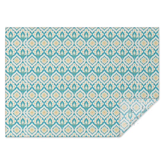 Boho Bohemia Geometric Line Art Rectangle Tablecloth 60"x84",Waterproof Polyester Rectangle Table Cloth, Wipeable Spillproof Polyester Tablecloth for Dining, Camping, Indoor and Outdoor